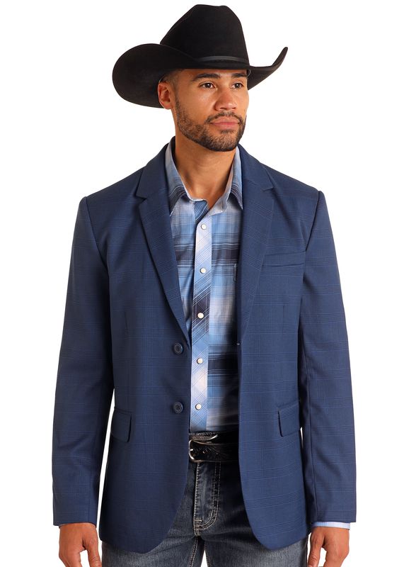 ROCK &amp; ROLL PLAID COWBOY SPORT COAT
