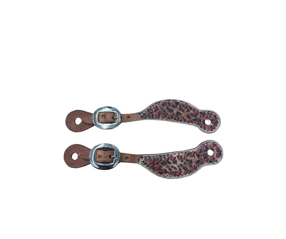 SAN SABA YOUTH EXOTIC SPUR STRAPS