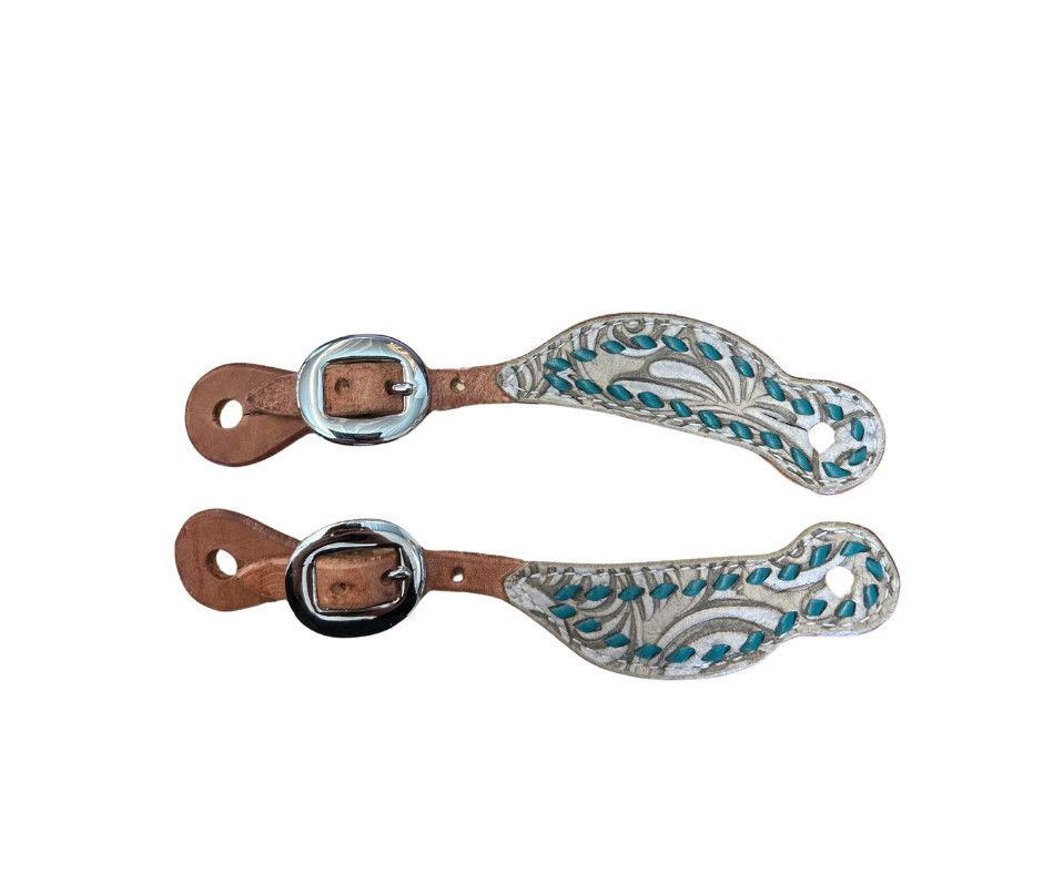 SAN SABA WESTERN TOOL SPUR STRAPS