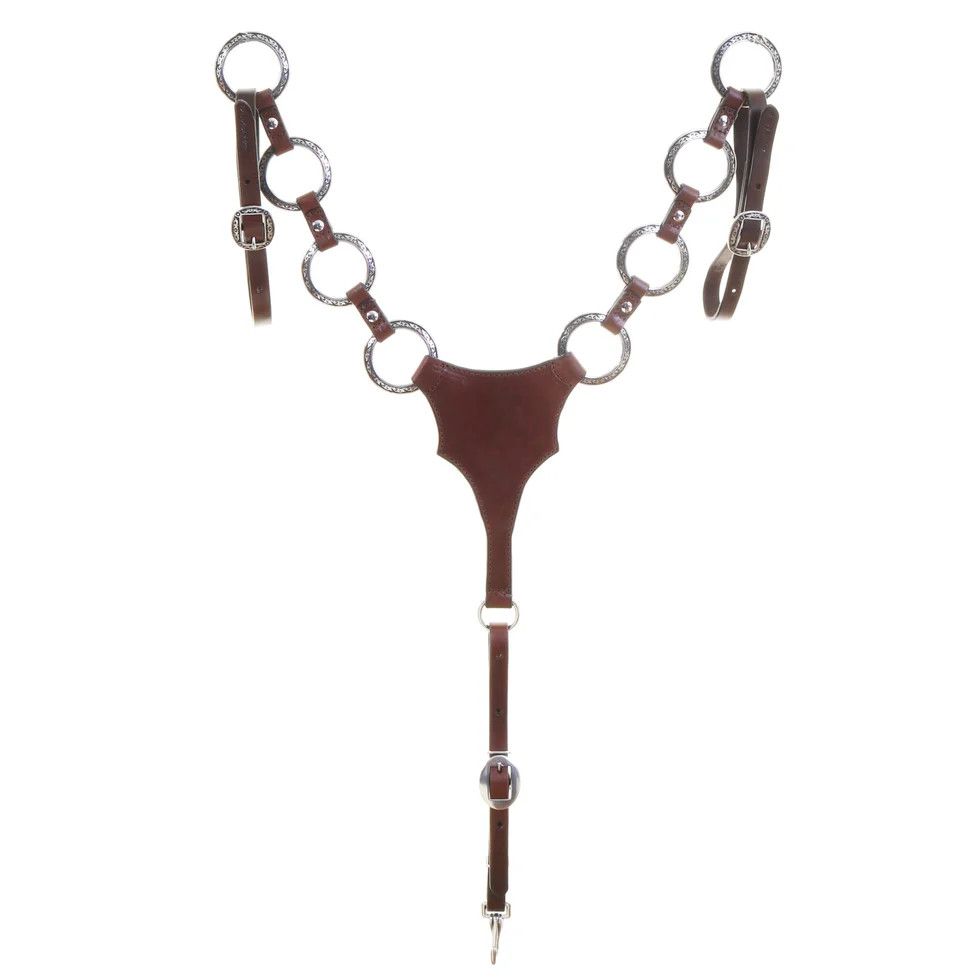 DOUBLE J SADDLERY OLYMPIAN GLADIATOR BREAST COLLAR