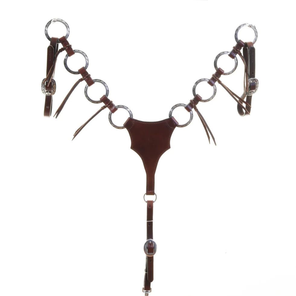 DOUBLE J SADDLERY OLYMPIAN GLADIATOR BREAST COLLAR