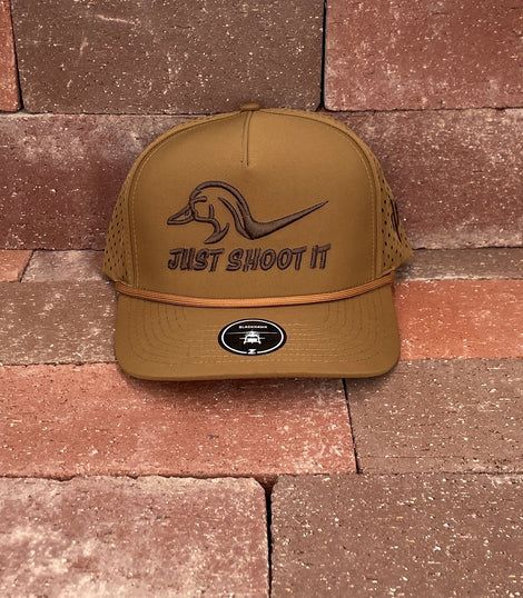 CACTUS ALLEY HAT CO. "JUST SHOOT IT"SNAPBACK CAP