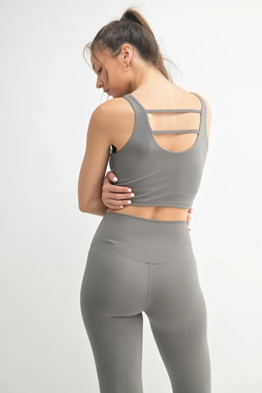 VENICE CLOUD LIGHT U-BACK ACTIVE TANK