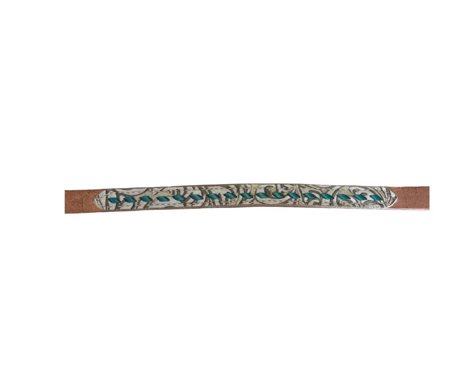 SAN SABA HARNESS FLORAL WITHER STRAP