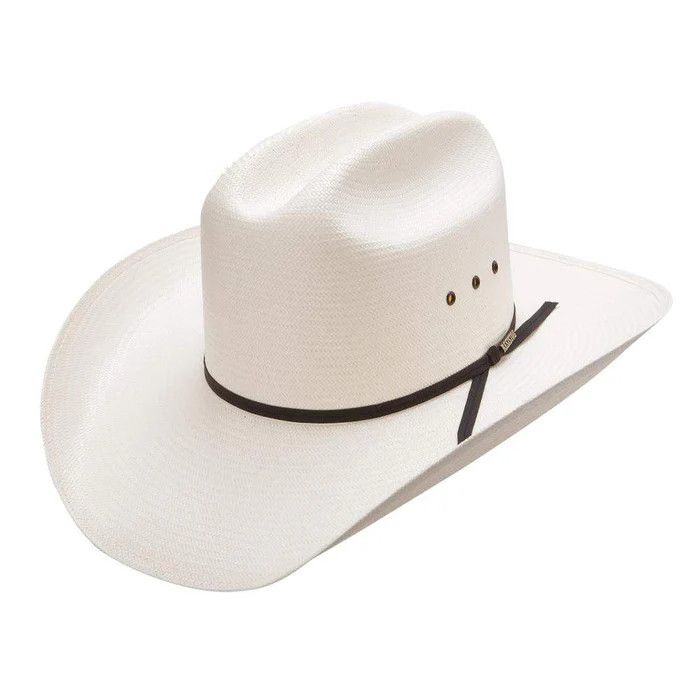 STETSON 10X ALL AROUND EYELET STRAW HAT