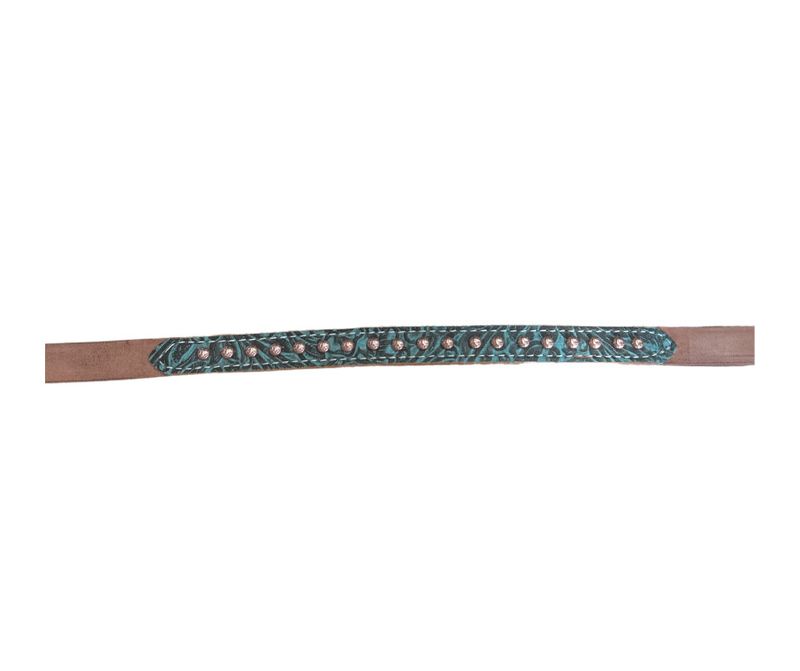 SAN SABA HARNESS FLORAL WITHERSTRAP