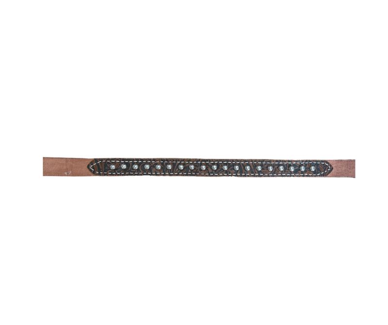SAN SABA HARNESS FLORAL WITHERSTRAP