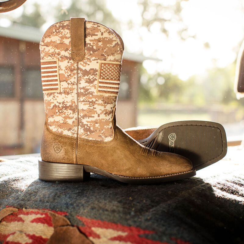 ARIAT SPORT PATRIOT WESTERN BOOT