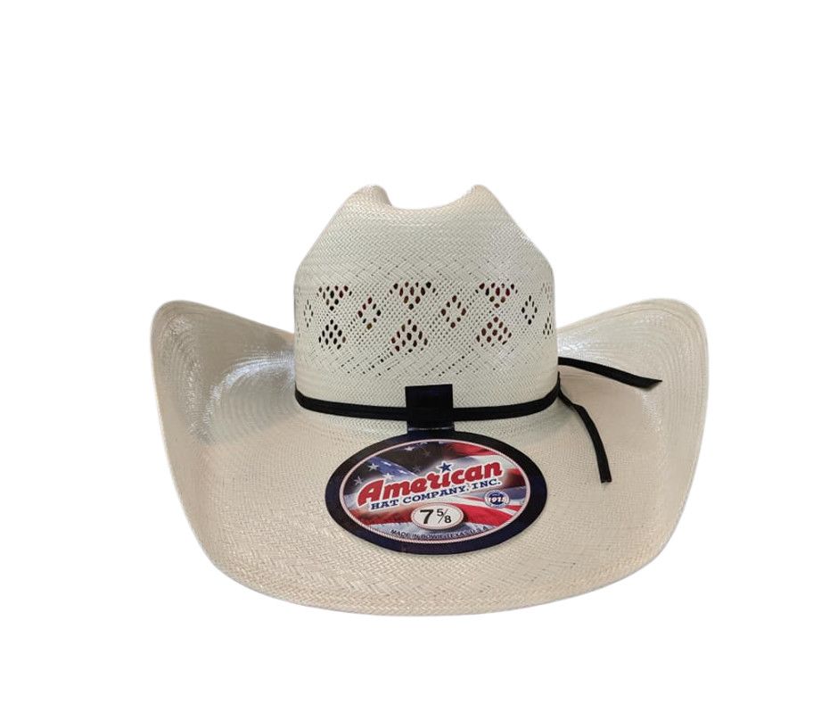 8500 RC AMERICAN HAT CO. STRAW COWBOY HAT
