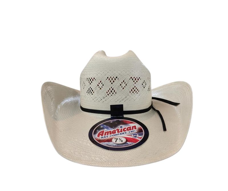 8500 RC AMERICAN HAT CO. STRAW COWBOY HAT