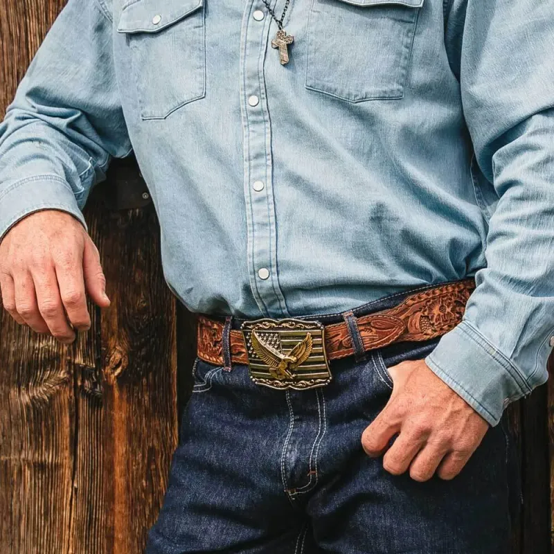 SOARING LIBERTY BUCKLE