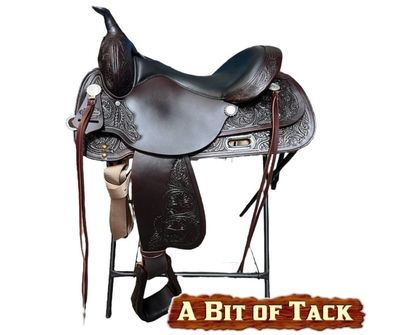 17&quot; Circle Y Mineral Wells Trail Saddle - XWide Fit