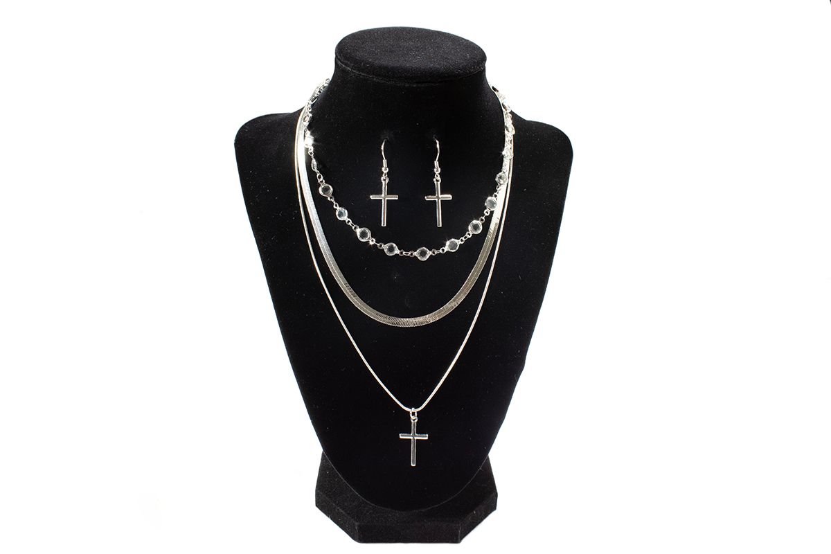 BLAZIN&#39; ROXX CHAIN CROSS SET