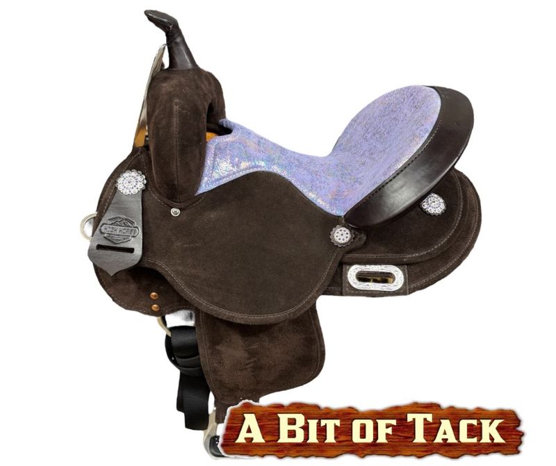 14&quot; Circle Y Pearl Barrel Saddle - Wide Fit