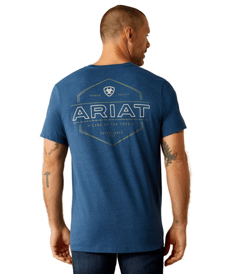 ARIAT LINE FRAME HEX TEE