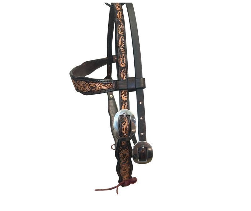CIRCLE Y SMOOTH OPERATOR BROWBAND HEADSTALL