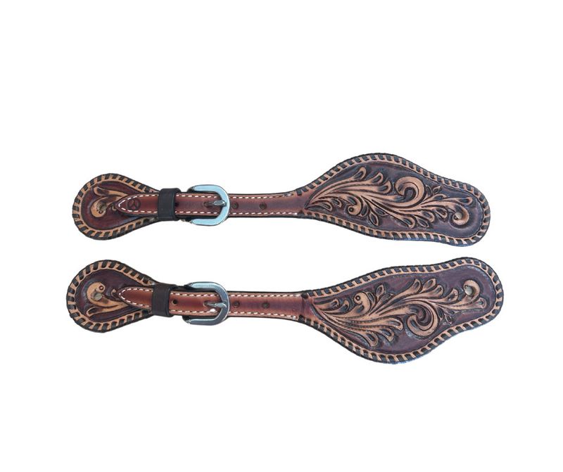 CIRCLE Y MEN&#39;S GAUGE SPUR STRAPS
