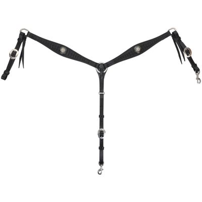 CIRCLE Y DARK RIDER BREAST COLLAR