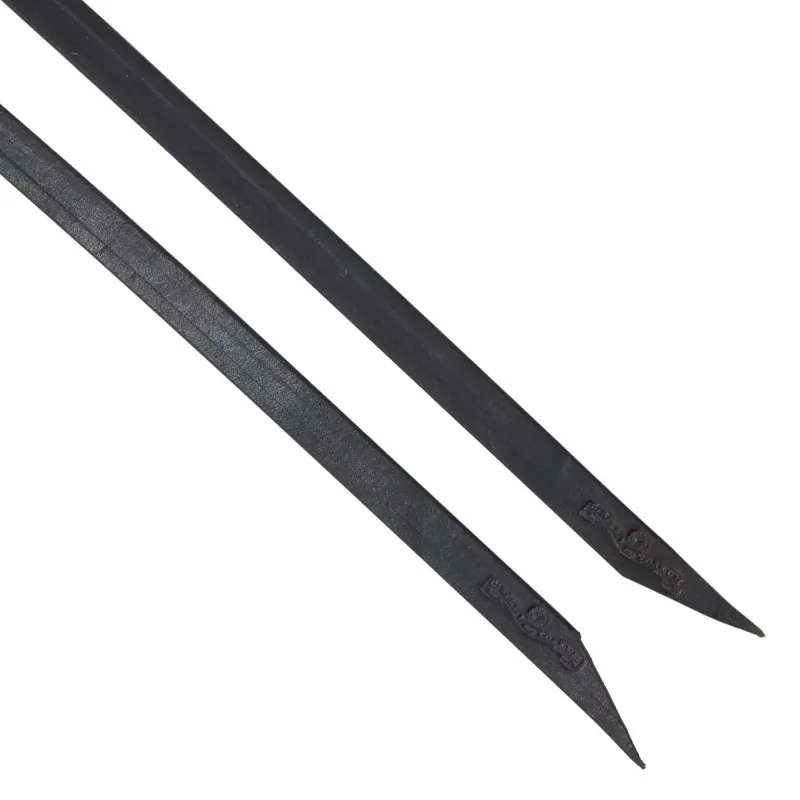 CIRCLE Y REIN 5/8" x 7 1/2" SPLIT- BLACK