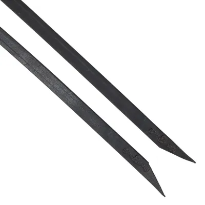 CIRCLE Y REIN 5/8" x 7 1/2" SPLIT- BLACK
