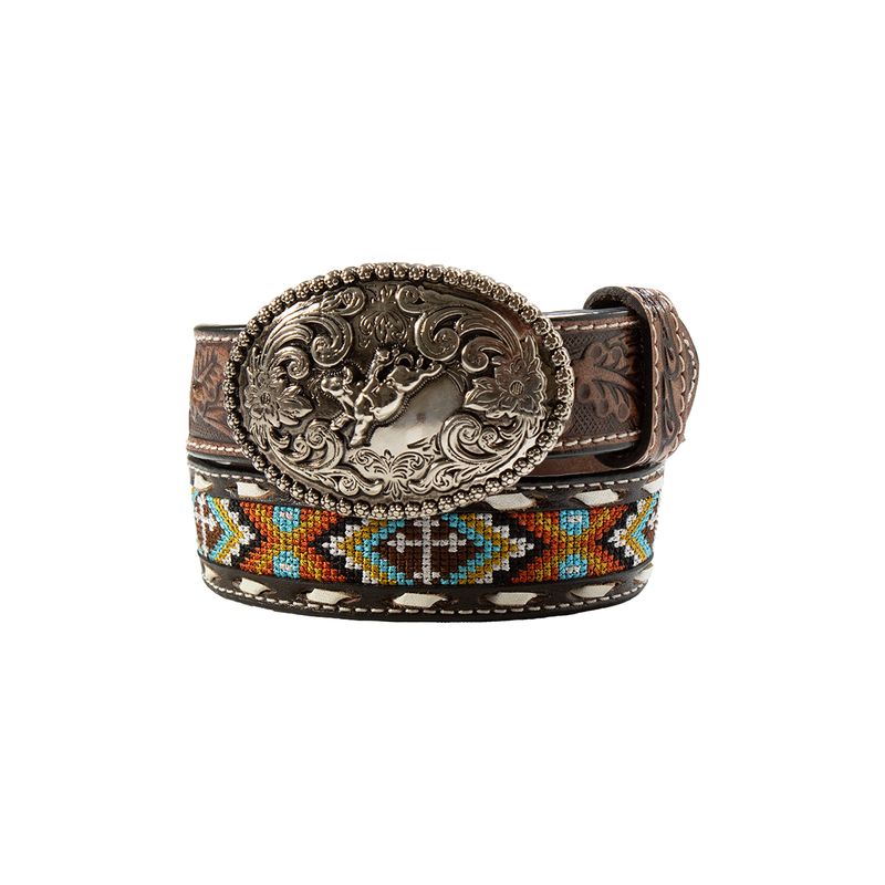 NOCONA CROSS EMBROIDERED BELT