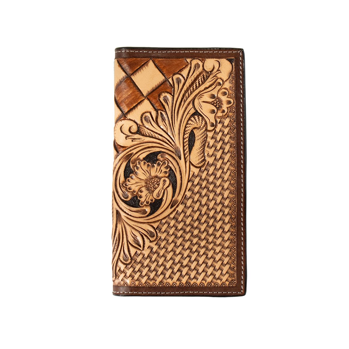 3D HAND TOOLED RODEO WALLET
