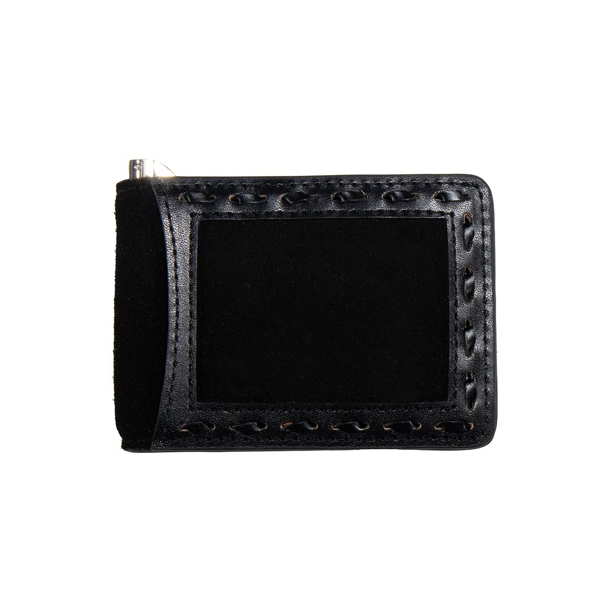 3D BUCK LACE ROUGHOUT BIFOLD WALLET