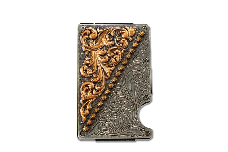 3D COPPER SCROLL SMART UTILITY WALLET