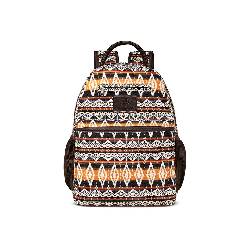 ARIAT SOUTHWEST DIAMOND CANVAS BACKPACK