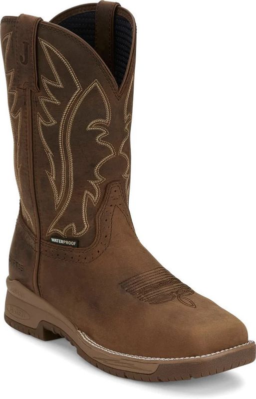 JUSTIN NITREAD NANO COMPOSITE TOE WORK BOOT