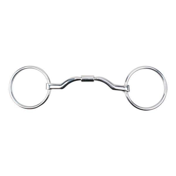 MYLER BIT'S LOOSE RING WIDE LOW PORTED BARREL
