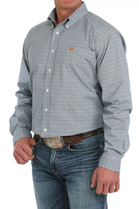 CINCH CLASSIC FIT BUTTON DOWN WESTERN SHIRT