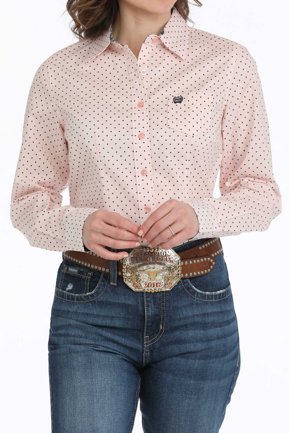 CINCH GEOMETRIC BUTTON DOWN WESTERN SHIRT