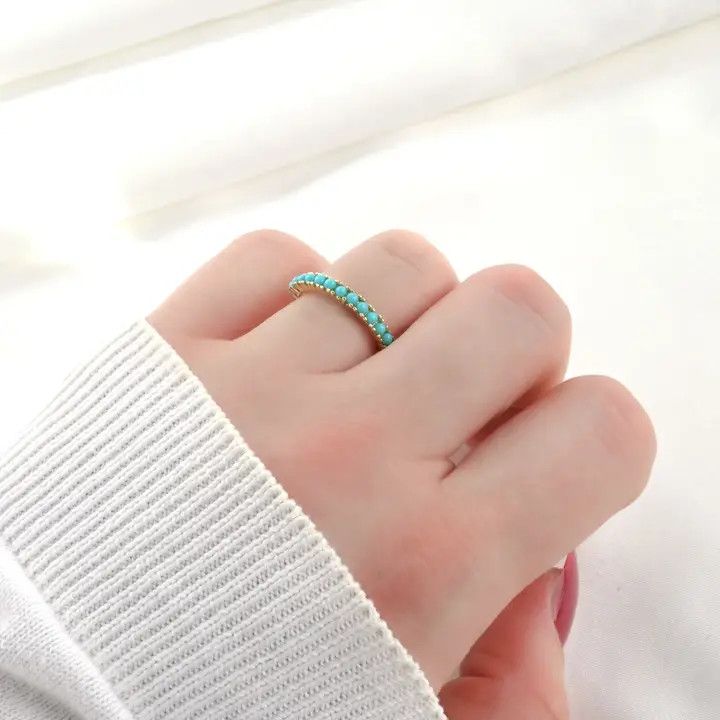TURQUOISE GEMSTONE RING