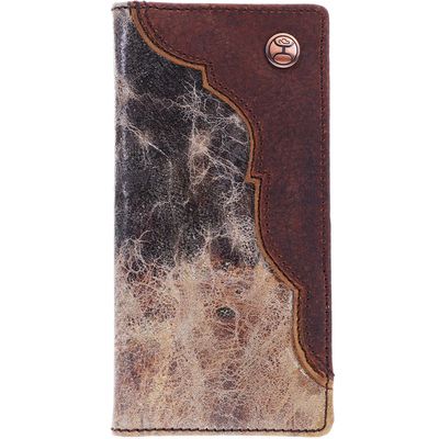 HOOEY &quot;CHISHOLM&quot; TRICOLOR WESTERN CORNER RODEO WALLET