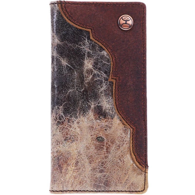 HOOEY &quot;CHISHOLM&quot; TRICOLOR WESTERN CORNER RODEO WALLET