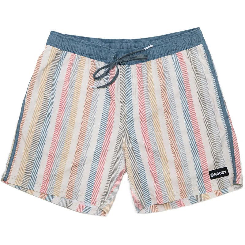 HOOEY &quot;BREAKER&quot; STRIPE BOARD SHORT