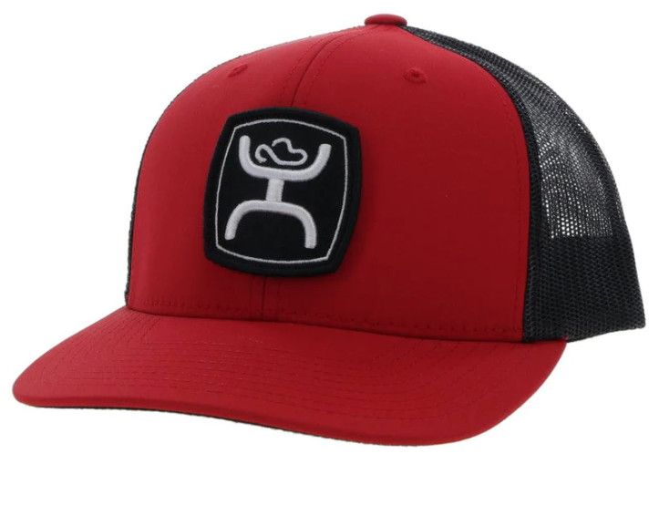 HOOEY &quot;ZENITH&quot; SNAPBACK HAT, Color: RED/BLACK, Size: OSFA
