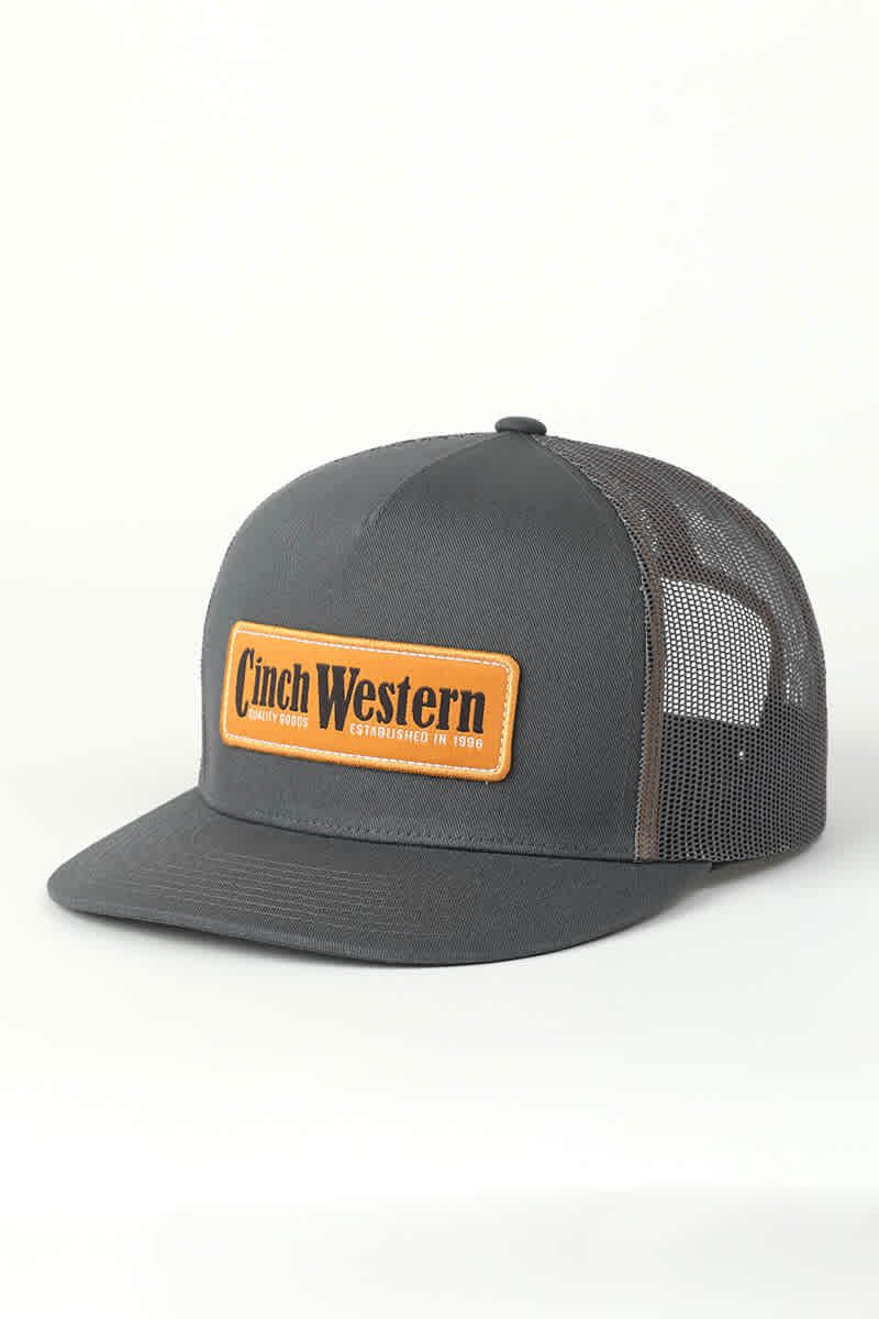 CINCH WESTERN LOGO TRUCKER CAP