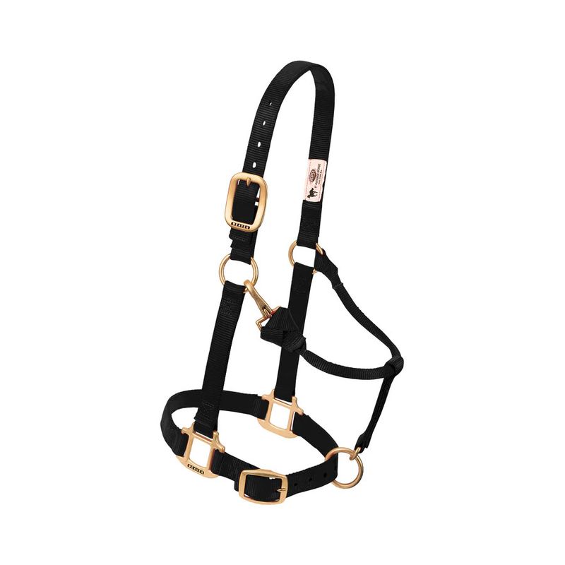 WEAVER 1&quot; ORIGINAL ADJUSTABLE CHIN AND THROAT SNAP HALTER
