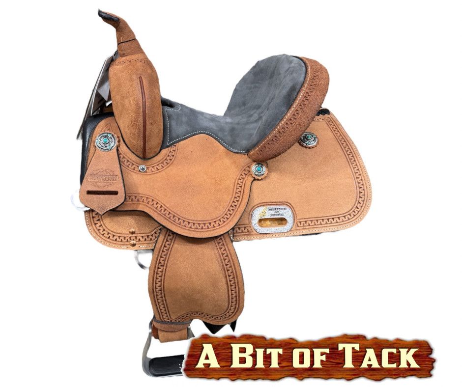 12&quot; Circle Y Proven Sahara Barrel Saddle - Wide Fit