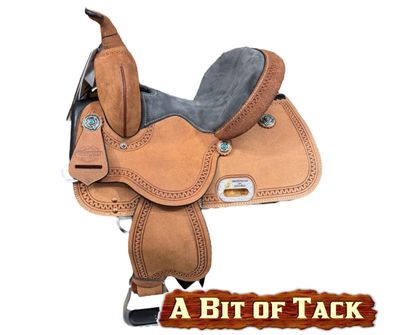 12&quot; Circle Y Proven Sahara Barrel Saddle - Wide Fit