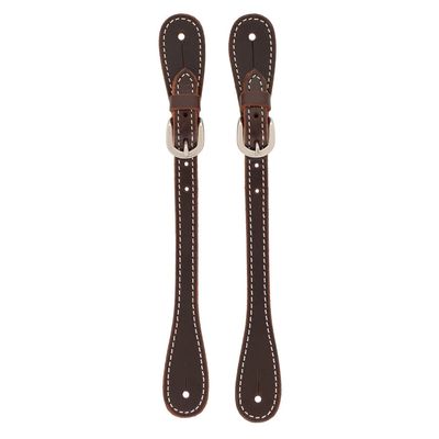 WEAVER THIN BUFFALO LEATHER SPUR STRAPS