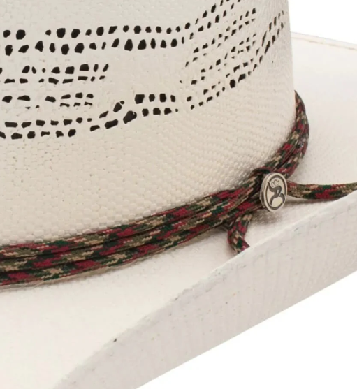 RESISTOL BRONC STRAW COWBOY HAT