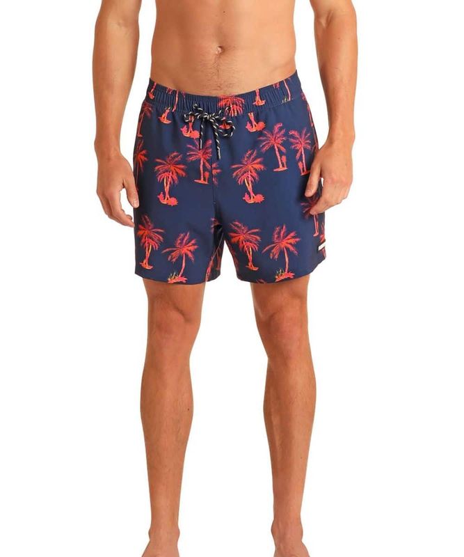 ROCK &amp; ROLL SWIM VOLLEY LINE SHORTS