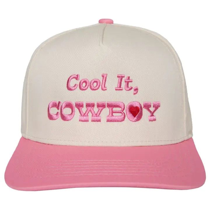 COOL IT, COWBOY HEART TRUCKER CAP