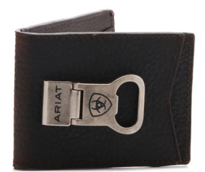 ARIAT BIFOLD MONEY CLIP/CARD CASE WALLET