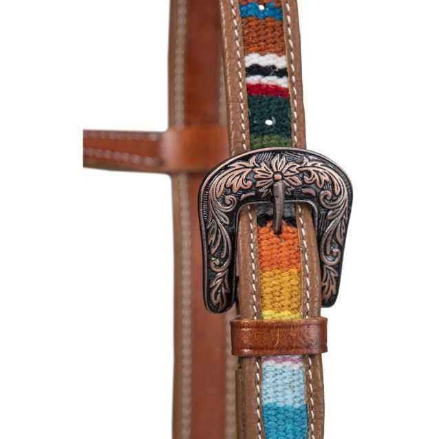 SILVER ROYAL MINI SERAPE BELT SINGLE EAR HEADSTALL