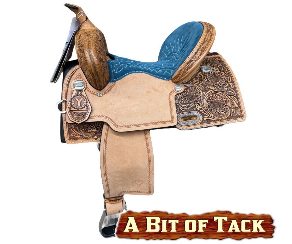 15&quot; Circle Y Maisle Freedom Barrel Saddle - Wide Fit
