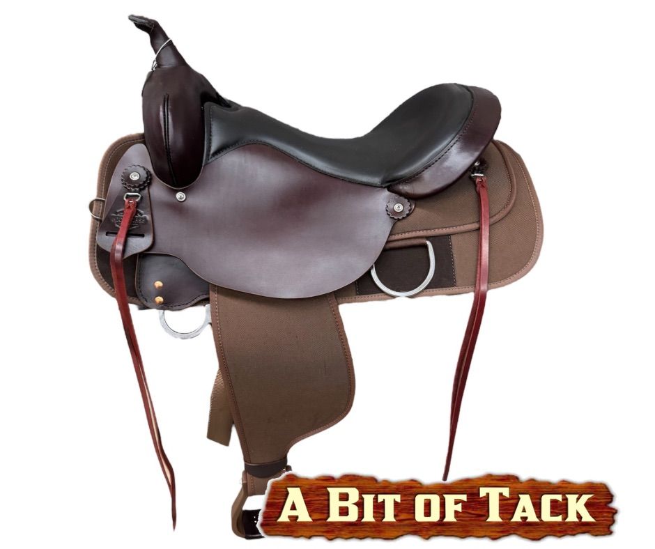 17&quot; Circle Y Lockhart Cordura Trail Saddle - Reg Fit
